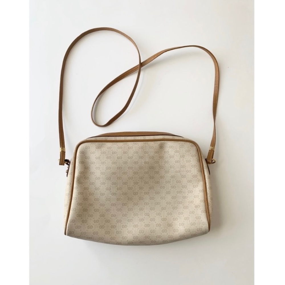 Vintage GUCCI Micro GG Crossbody Bag